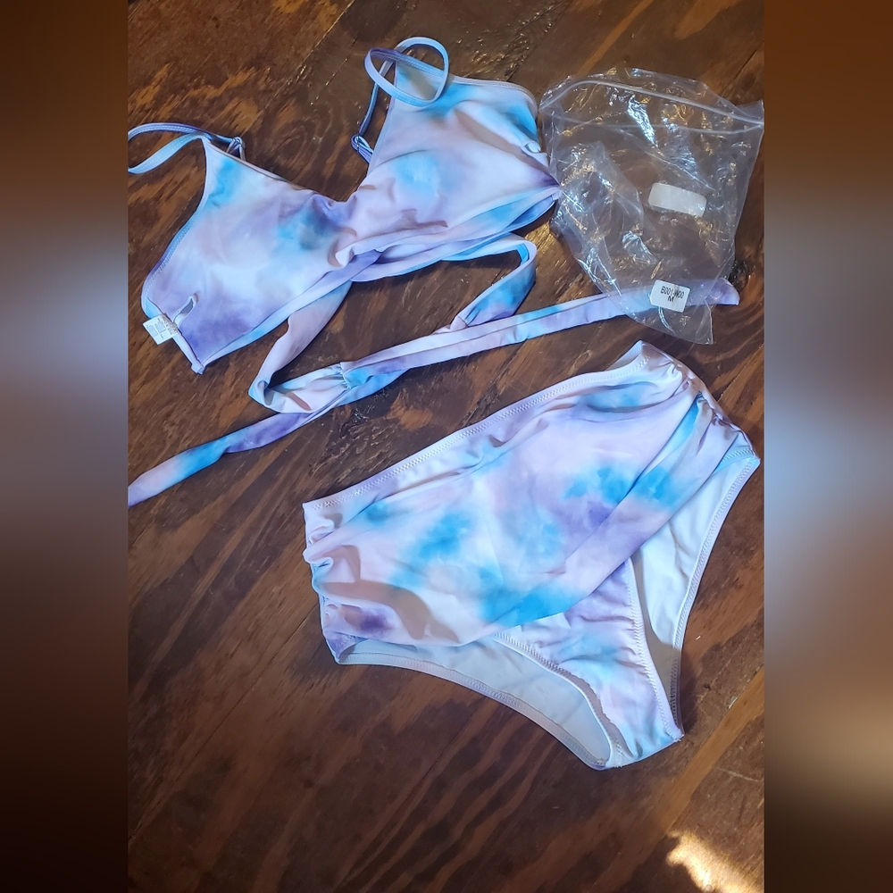 Tie-Dye Bikini Set